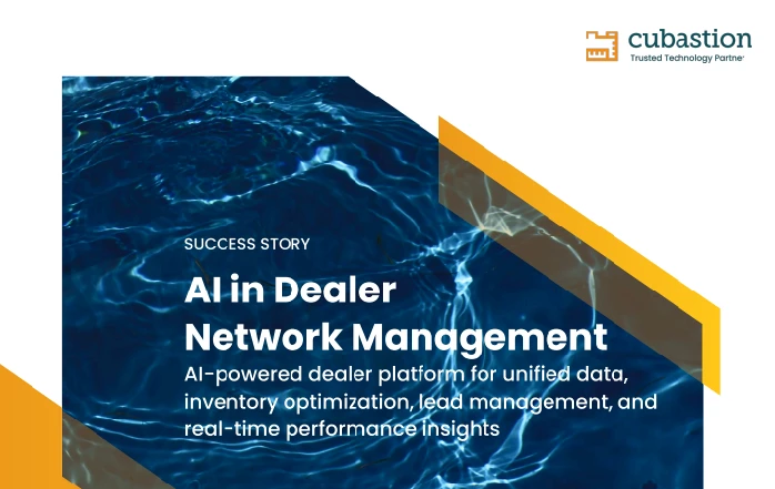 AI in Dealer Network Management