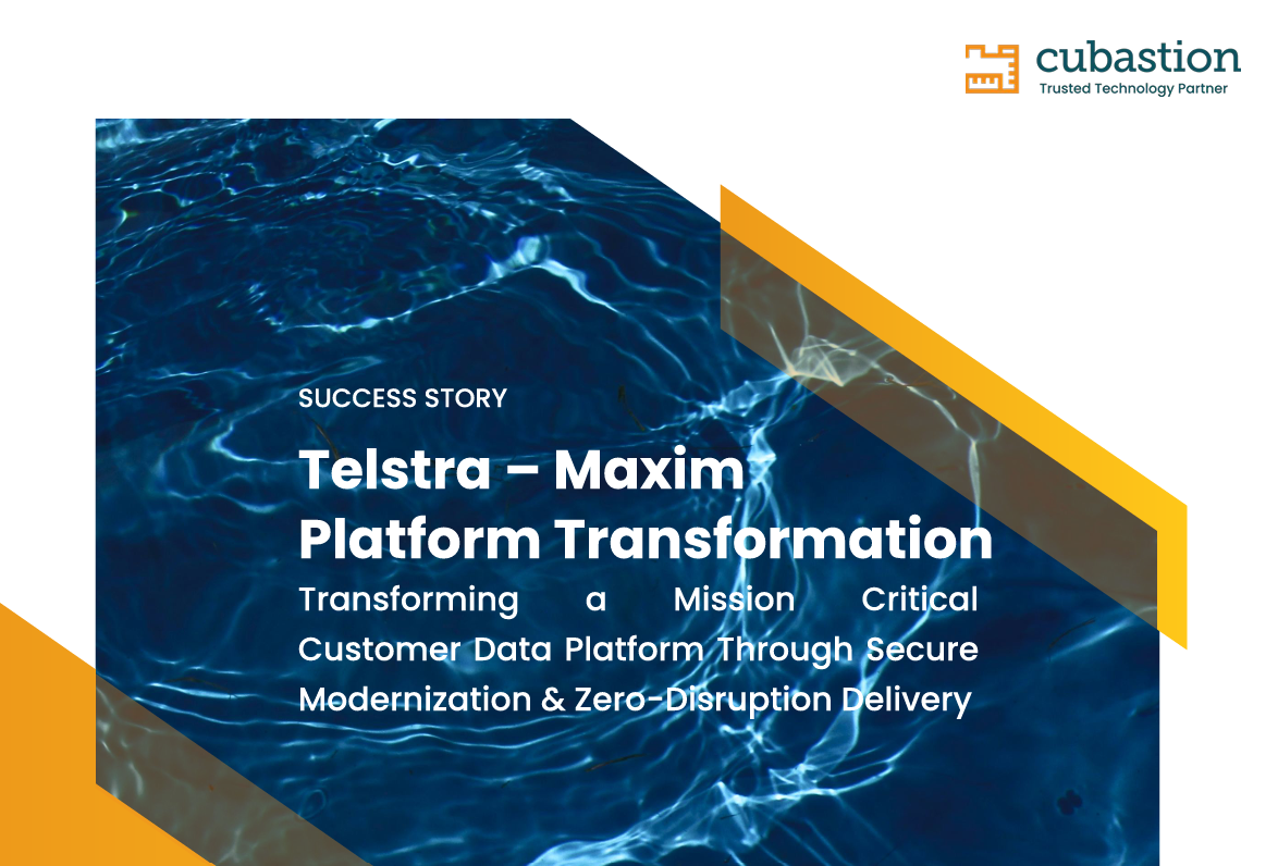 Telstra – Maxim Platform Transformation